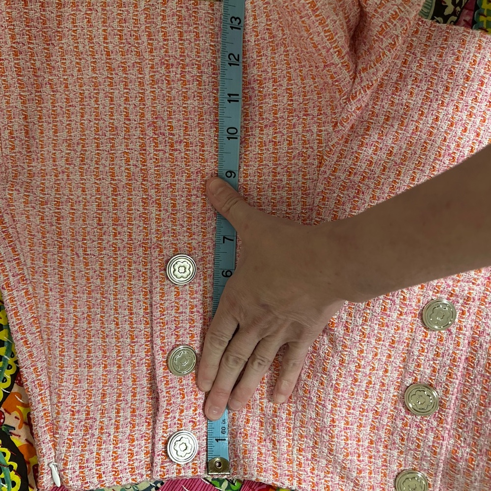Maje Tweed Style High rise shorts - Picture 8 of 10